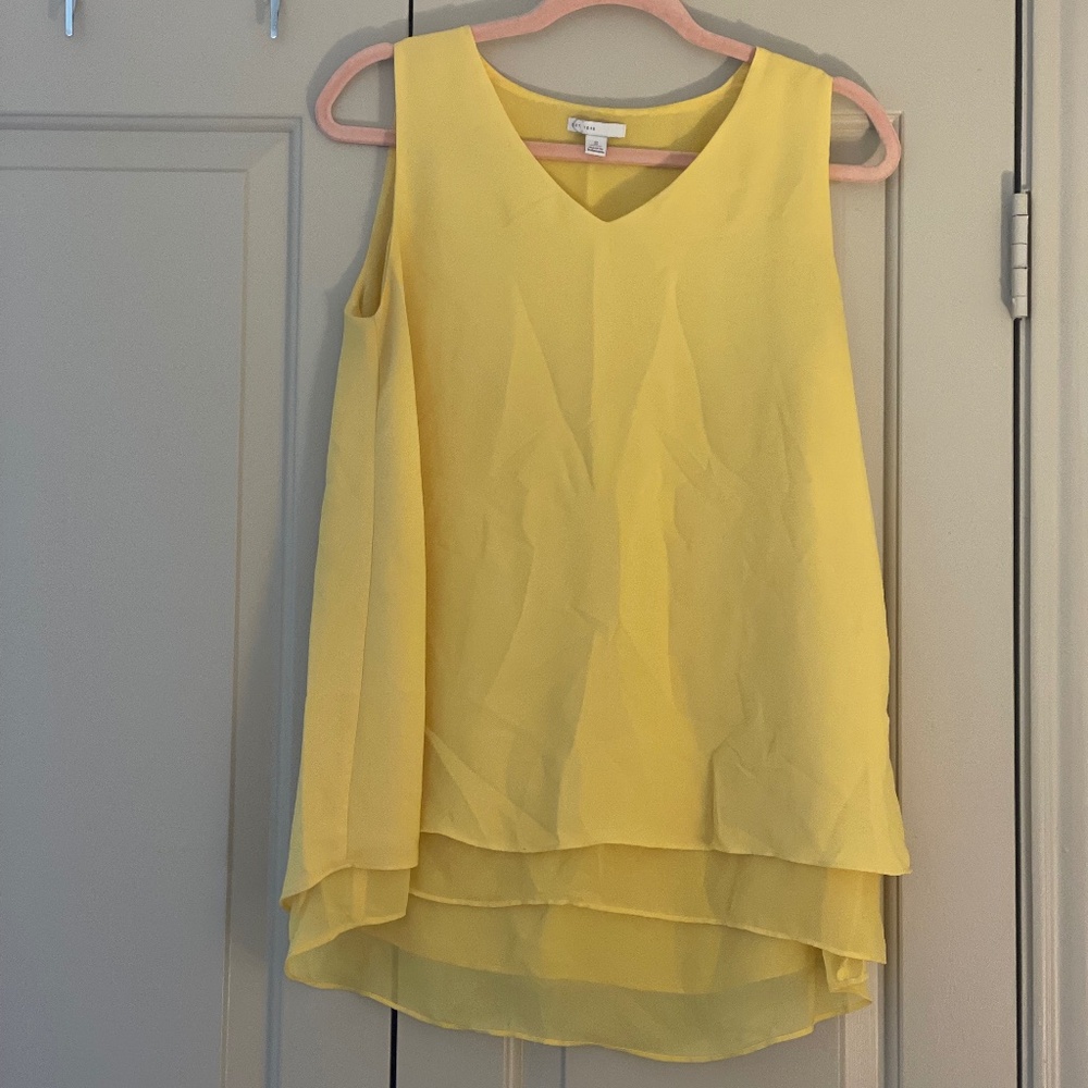 Yellow blouse